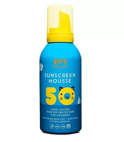 Evy Sunscreen Mousse for Kids SPF50 (Pianka przeciwsłoneczna dla dzieci)