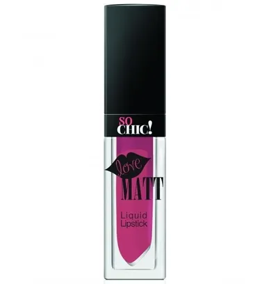 So Chic! Love Matt, Liquid Lipstick (Płynna matowa pomadka)