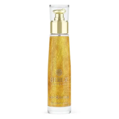 Herla Gold Supreme, Gold Body Elixir Illuminating Body Oil (Złoty eliksir do ciała)