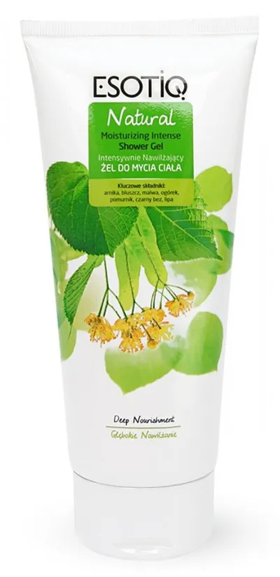 Esotiq Natural, Moisturizing Intense Shower Gel (Intensywnie nawilżający żel do mycia ciała)