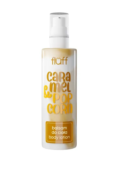Fluff Caramel & Popcorn Body Lotion (Balsam do ciała o zapachu karmelu & popcornu)