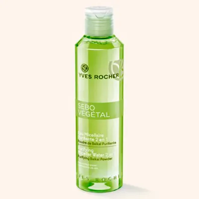 Yves Rocher Sebo Vegetal, Eau Micellaire Purifiante 2 en 1 (Oczyszczający płyn micelarny 2 w 1)
