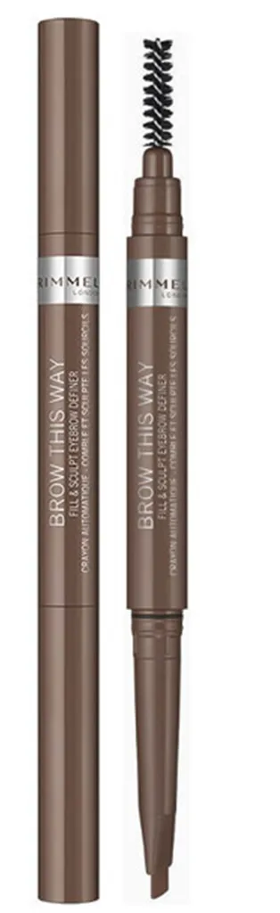 Rimmel Brow This Way, Fill & Sculpt Eyebrow Definer (Kredka do brwi)