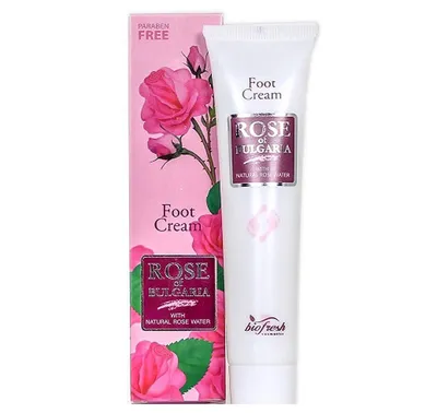 BioFresh Cosmetics Rose of Bulgaria, Foot Cream (Różany krem do stóp)