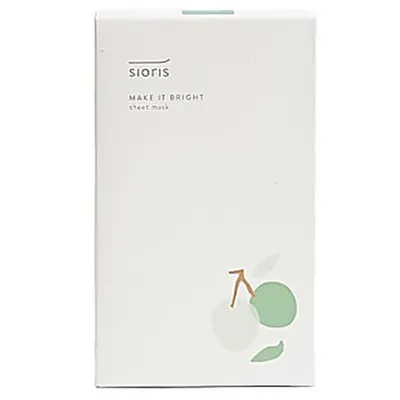Sioris Make it Bright Sheet Mask (Rozjaśniająca maseczka w płachcie)