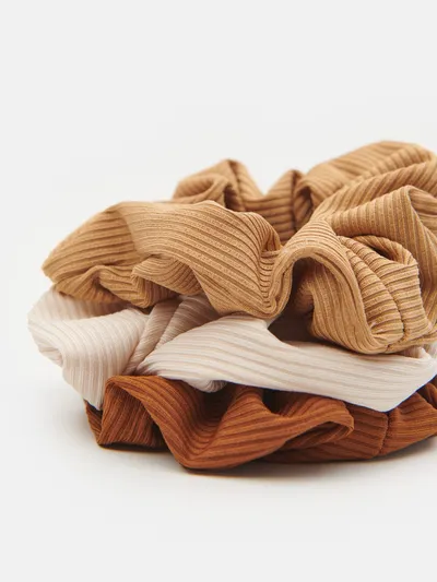 Sinsay Hair Scrunchies (Zestaw gumek do włosów)