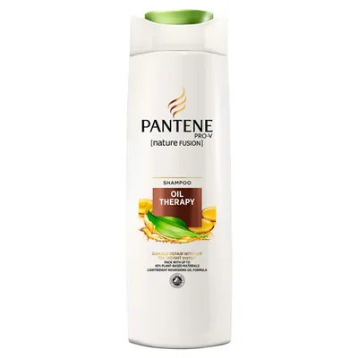Pantene Pro-V, Nature Fusion, Oil Therapy Shampoo (Szampon do włosów głęboko regeneracyjny)