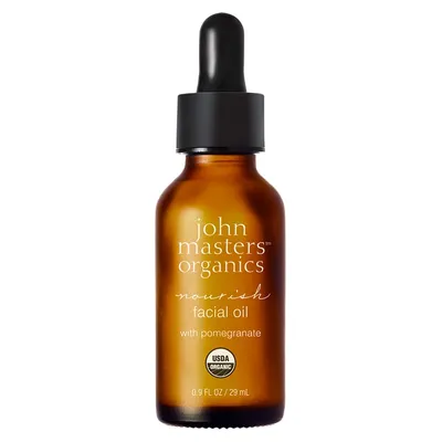 John Masters Organics Nourish Facial Oil with Pomegranate (Odżywczy olejek do twarzy z granatem)