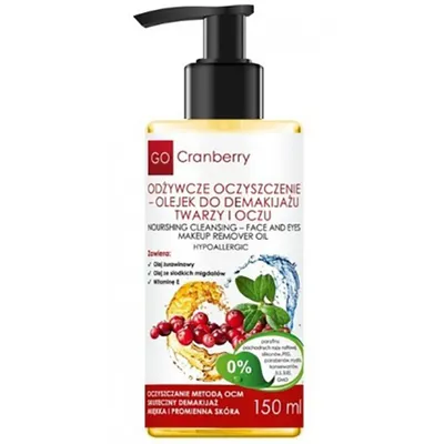 Go Cranberry Olejek do demakijażu twarzy i oczu