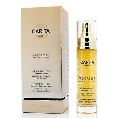 Carita Progressif Anti - Age, Global Perfect Gold Serum (Serum odmładzające ze złotem)