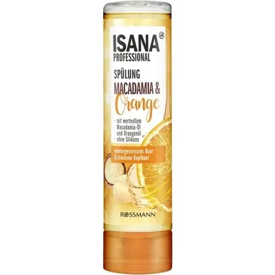 Isana Professional, Spülung Macadamia & Orange (Odżywka do włosów `Makadamia i pomarańcza`)
