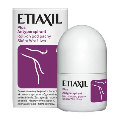 Etiaxil Plus, Antyperspirant roll - on pod pachy do skóry wrażliwej