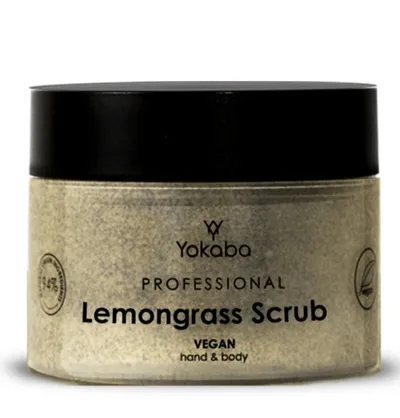 Yokaba Lemongrass Scrub (Profesjonalny peeling do rąk i ciała z trawą cytrynową)