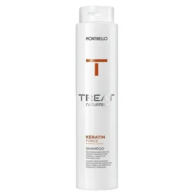 Montibello Treat, Naturtech, Keratin Force, Shampoo (Keratynowy szampon odbudowująco-wzmacniający)