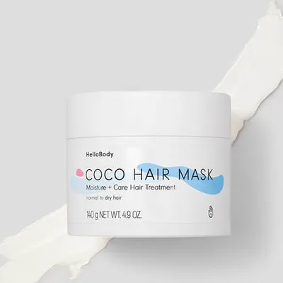 HelloBody Coco Hair Mask Moisture + Care Hair Treatment (Nawilżająca maska do włosów)