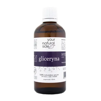 Your Natural Side Gliceryna 100% naturalne serum do twarzy, ciała i włosów