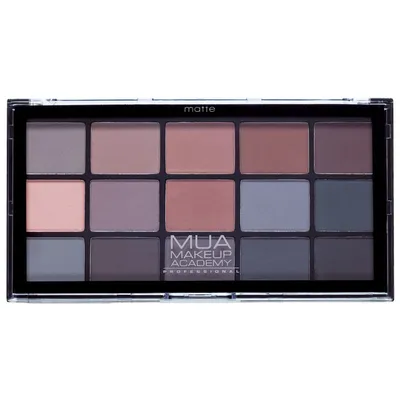 Make Up Academy (MUA) Shadow Mysteries, Pro 15 Shade Eyeshadow Palette (Paleta cieni do powiek)