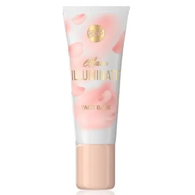 Bell Floral Vibes, Romantic & Glam Illuminate Face Base (Rozświetlająca baza pod makijaż)