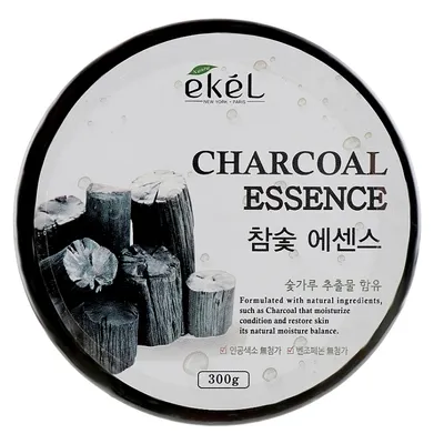 Ekel Charcoal Essence Soothing Gel (Kojący żel węglowy do twarzy)