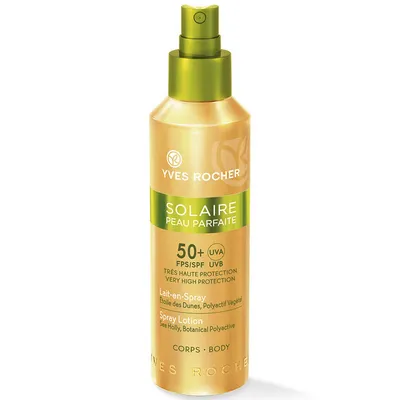 Yves Rocher Solaire Peau Parfaite, Lait-en Spray SPF 50+ (Mleczko do opalania)
