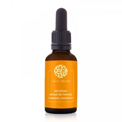 Skin.team Serum do twarzy bergamota + pomarańcza `Odżywienie`