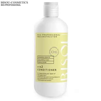 Bisou Bio-professional, Reconstructor Conditioner Molecular Repair (Odżywka do włosów zniszczonych)