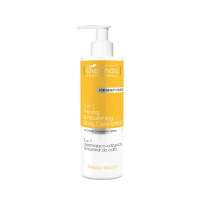 Bielenda Professional Mango Boost, 2in1 Firming & Nourishing Body Concentrate (2w1 Ujędrniająco-odżywczy koncentrat do ciała)