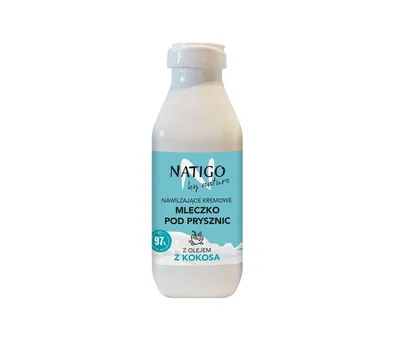 Natigo by nature Nawilżające kremowe mleczko pod prysznic z olejem z kokosa