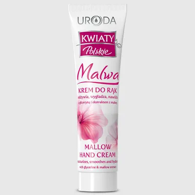 Uroda Kwiaty Polskie, Krem do rąk 'Malwa' (nowa wersja)
