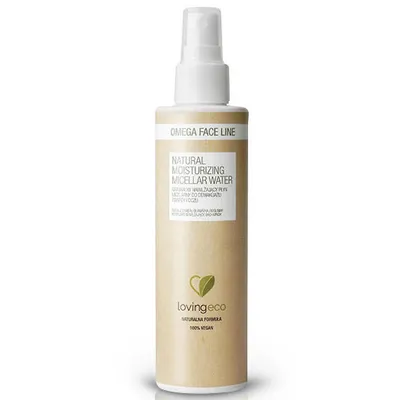 Lovingeco Omega Face Line, Natural Moisturizing Micellar Water (Naturalny nawilżający płyn micelarny)