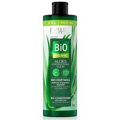 Eveline Cosmetics Bio Organic, Biodżywka przeciw wypadaniu włosów do włosów suchych i osłabionych