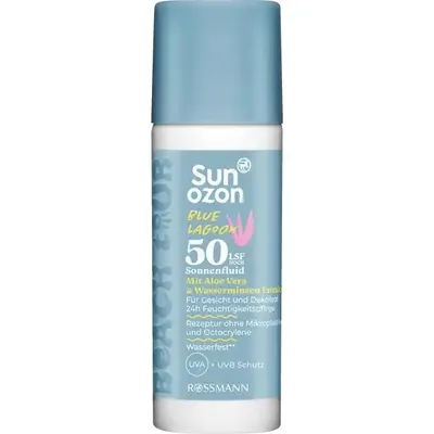 SunOzon Beach Tour, Blue Lagoon, Sun Fluid SPF50 (Fluid przeciwsłoneczny SPF50)