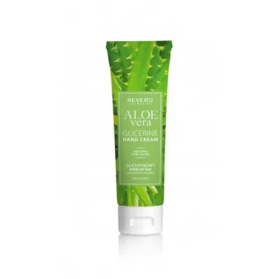 Revers Cosmetics Aloe Vera, Soothes & Calms, Glicerine Hand Cream (Glicerynowy krem do rąk z ekstraktem z aloesu)
