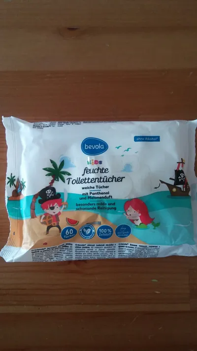 Bevola Feuchte Toilettucher (Nawilżane chusteczki toaletowe o zapachu melonowym)
