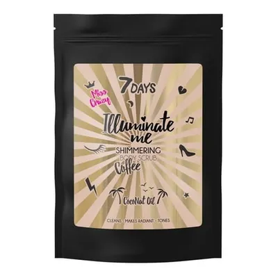 Vilenta 7 Days, Illuminate, Me Shimmering Body Scrub Miss Crazy (Rozświetlający kawowy scrub do ciała)