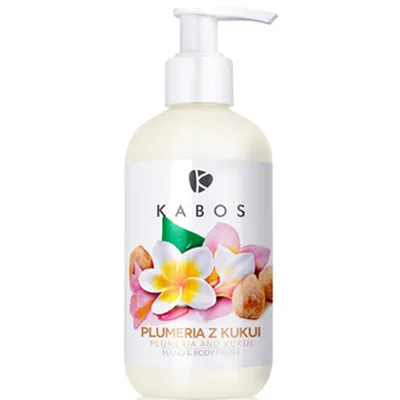 Kabos Cosmetics Plumeria & Kukui Hand & Body Lotion (Balsam do ciała i rąk `Plumeria z kukui`)