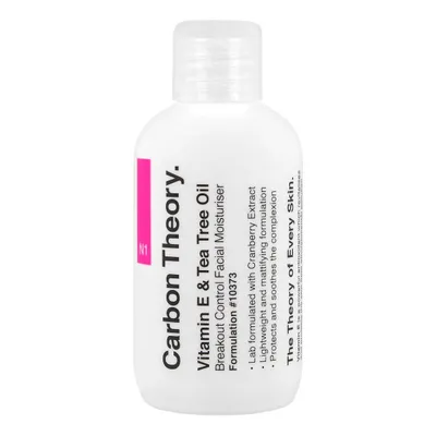 Carbon Theory Vitamin E & Tea Tree Oil, Breakout Control,  Facial Moisturizer (Nawilżający krem do twarzy z witaminą E)