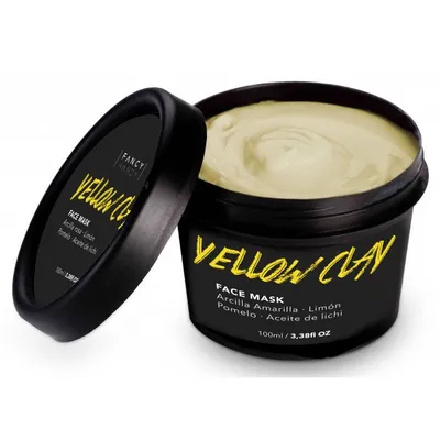 Fancy Handy Yellow Clay Face Mask (Przeciwtrądzikowa maseczka z twarzy z żółtej glinki)