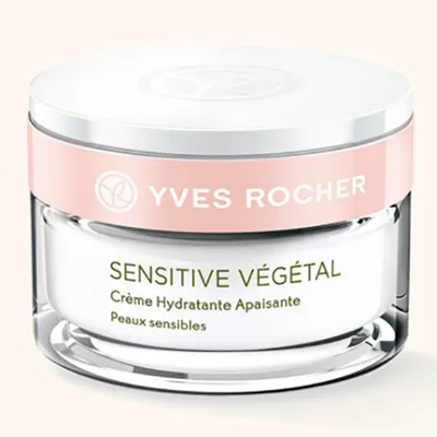 Yves Rocher Sensitive Vegetal, Creme Hydratante Apaisante (Krem nawilżająco - łagodzący)