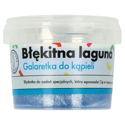 Manufaktura Piękna Galaretka do kąpieli `Błękitna laguna`