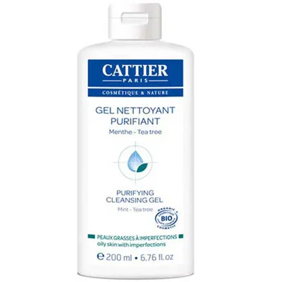 Cattier Gel Nettoyant Purifiant peaux Jeunes (Żel do mycia twarzy)
