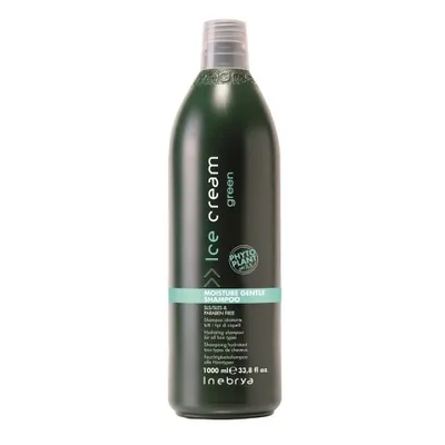 Inebrya Ice Cream Green Moisture Shampoo (Nawilżający szampon do wszystkich rodzajów włosów)