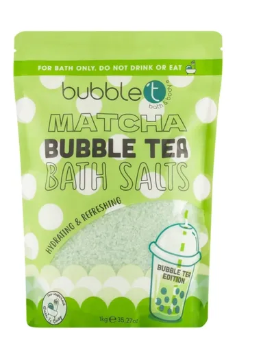 Bubble T Cosmetics Matcha Bubble Tea, Bath Salts (Sól do kąpieli)