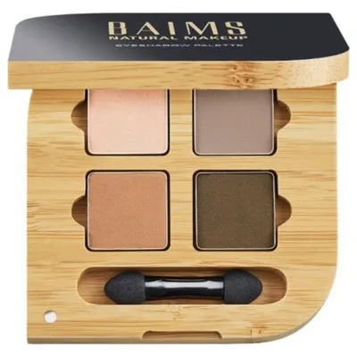 Baims Natural Makeup Eyeshadow Quad Palette (Paleta 4 cieni do powiek)