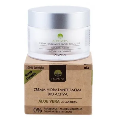 Lanzaloe Bio Anti-Aging, Krem do twarzy na dzień przeciw starzeniu
