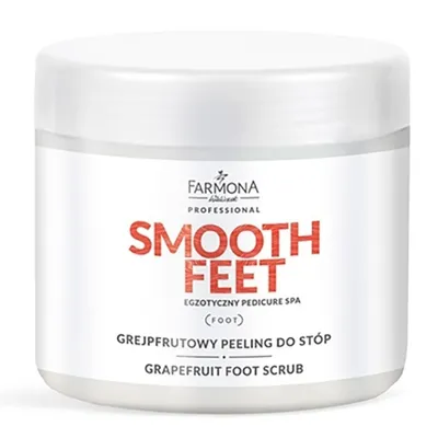 Farmona System Professional Smooth Feet, Grejpfrutowy peeling do stóp