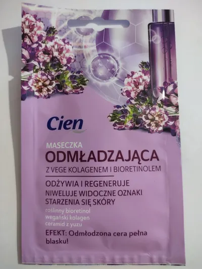 Cien Maseczka odmładzająca z vege kolagenem i bioretinolem
