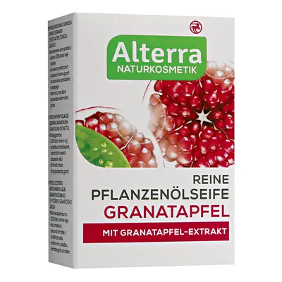 Alterra Granatapfel, Pflanzenolseife (Mydło w kostce z granatem)