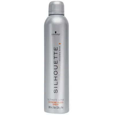 Schwarzkopf Professional Silhouette, Ultimate Shine Extreme Gloss Spray (Lakier ekstremalnie mocno nabłyszczający)