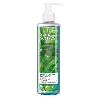 Avon Senses, Secret Lagoon, Liquid Soap [Daily Hand Wash] (Mydło w płynie)